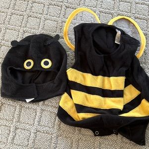 Pottery Barn kids bumblebee Halloween costume